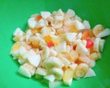 A picture of step 3 of Cocktail fruit chat.