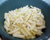 Foto langkah ke 1 dari resep Oseng2 3 bahan (labu, taoge dan ale).