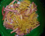A picture of step 1 of Chatpati Carrot Pickle.