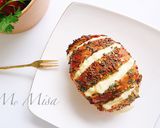 Hình bước làm 3 của món Bánh Mì phomai sốt bơ tỏi