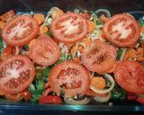 Foto del paso 3 de la receta Salmón a la pimienta con verduras y patatas