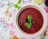 Gyümölcsös zöldtea leves recept fázis 2 fotója