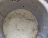 A picture of step 2 of Masala chaas (spicy buttermilk).