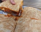 Foto del paso 8 de la receta Quesadillas 3 quesos rápidas