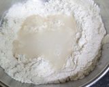 A picture of step 2 of Vegetable Curl Rolls.