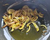 A picture of step 2 of Soya Bean Curry.