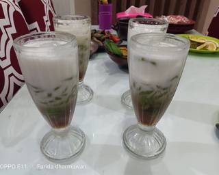Es cendol daun kelor - Step 5