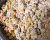 Hình bước làm 1 của món Bún gạo mì chay 🥬🥕+ Chả giò 🌽