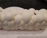 Une image de l'étape 4 de Bûche mousse noix de coco et insert fruits rouges.