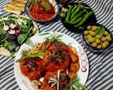 عکس مرحله 1 از دستور کوفته تبریزی(بدونه وا رفت) 😋