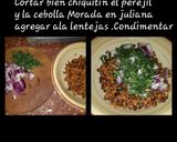 Foto del paso 1 de la receta: Ensalada de lentejas🥗