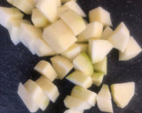 Foto del paso 2 de la receta: Tortitas de trigo con compota de manzana