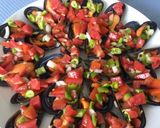 Foto del paso 1 de la receta: Mejillones en vinagreta con verduras del huerto