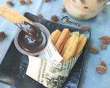 Foto langkah ke 7 dari resep Churros enak, 1 telur dan no mixer.