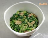 รูปขั้นตอนการทำที่ 8 ของ ผักโขมอบชีส #กินผักรักสุขภาพ3