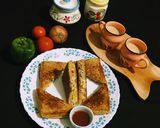 A picture of step 8 of Veg Mayo Sandwich.
