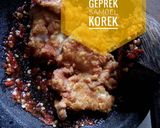 Foto langkah ke 8 dari resep Ayam Geprek Sambel Korek.