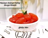 Foto langkah ke 3 dari resep Manisan Kolang Kaling Bunga Rosella.