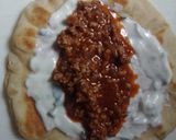 Házi készítésű tortilla darált hússal recept fázis 5 fotója