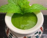 A picture of step 2 of Raw tamotoes neem chutney.
