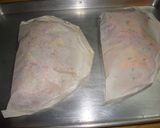 A picture of step 3 of Heart-Shaped Fish en Papillote.