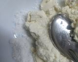 A picture of step 3 of Hung curd custard.