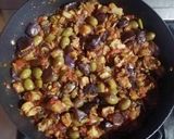 A picture of step 9 of Caponata 🌷.