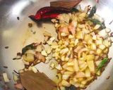 A picture of step 2 of Matar(dried) dal ki curry.