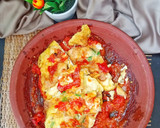 Foto langkah ke 3 dari resep Telur Dadar Sambal Geprek/penyet.