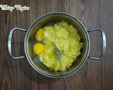 Hình bước làm 2 của món Bánh su kem vị custard & vị matcha