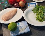 Foto del paso 1 de la receta: Arepa rellena de pollo y frijoles