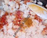 A picture of step 2 of Burger Yam.