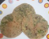 સ્પ્રિંગ ઓનિયન ગ્રીન ગાર્લિક અને ચીઝ પરોઠા (Spring Onion Green Garlic Cheese Paratha Recipe In Gujar રેસીપી સ્ટેપ4ફોટો