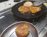 A picture of step 3 of #wd #Veg. burger.