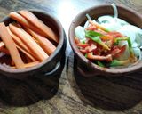Foto del paso 1 de la receta: Pan de carne con verduras y papas rústicas