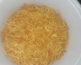 A picture of step 4 of Sammolina Vermicelli payasam.