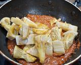 A picture of step 7 of No Onion No Garlic Raw Jackfruit Curry.