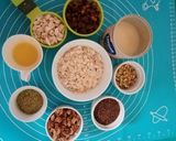 A picture of step 1 of Dry Fruit Ladoos.