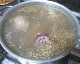 صورة لخطوة 10 من وصفة حمام محشي (أرز/فريك) 👌😋