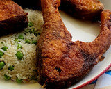 Rántott ponty zöldborsós rizzsel recept fázis 4 fotója
