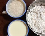 A picture of step 1 of Orange Coconut Delight.