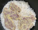 Foto langkah ke 4 dari resep Tachin Iranian Dish (Masakan Iran Nasi Kambing yogurt).