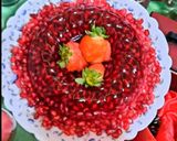 عکس مرحله 1 از دستور ژله انار یلدایی