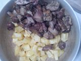 Sambel goreng kentang & hati tanpa santan