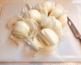 Foto del paso 2 de la receta: Tallarines con salsa de cebollas caramelizadas y mozzarella