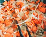 Hình bước làm 2 của món Lasagne Sốt Bò Bằm Bolonaise