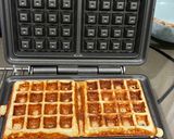 A picture of step 10 of Belgian-Style Yeast Waffles.