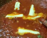 A picture of step 11 of Kadai paneer.