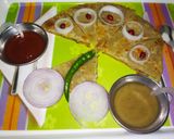 A picture of step 14 of Friendship cheese soya keema stuffed paratha.