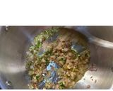 A picture of step 2 of Bharwaa Bhindi/Okra.